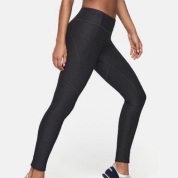 Outdoor Voices Warmup full length leggings high waisted CHARCOAL Small - Picture 2 of 11